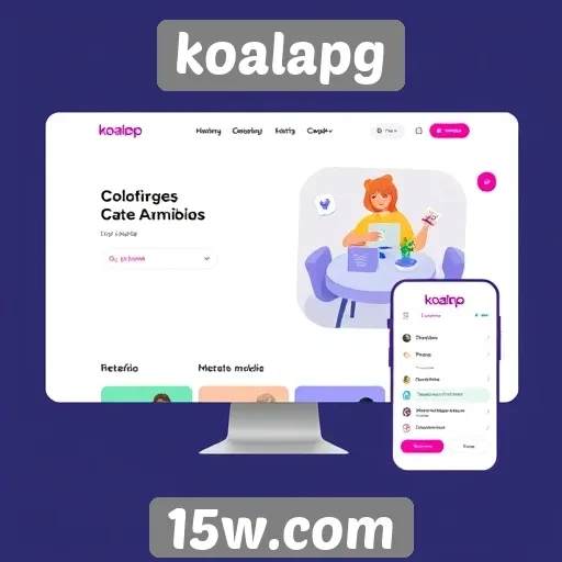 experiência de usuário no site koalapg é aprimorada
